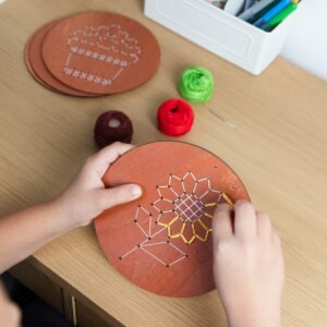 ריקמה על עץ – צמחים – תמונה 4